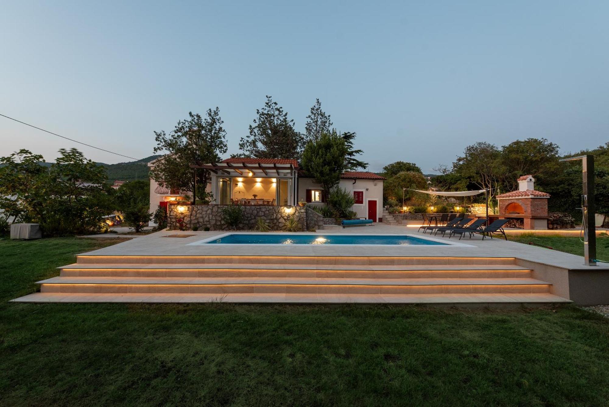 Garden Villa Hreljin Dış mekan fotoğraf